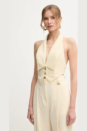 Elisabetta Franchi Vesta barva, jednořadá, GL00151E2