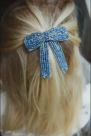 Konges Sløjd Dětská sponka CELEBRATION PEARL BOW HAIR CLIP KS103573