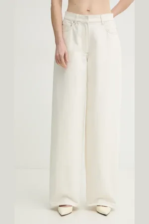 REMAIN Bavlněné džíny dámské, high waist, 502883849
