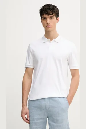 HUGO BOSS Bavlněné polo tričko barva, 50531791