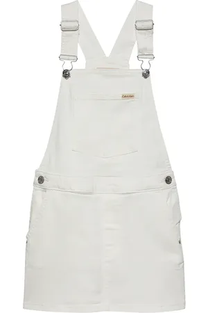 Calvin Klein Dětská riflová sukně barva, mini, IG0IG02904