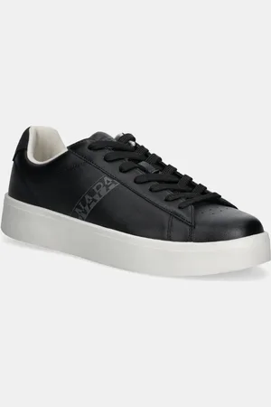 Napapijri Kožené sneakers boty ONYX barva, NP0A4IQK.041
