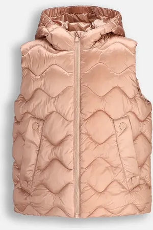 COCCODRILLO Dětská vesta barva, OUTERWEAR GIRL JUNIOR
