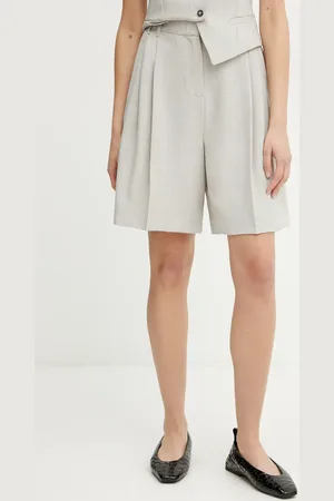 MARELLA Kraťasy WALK dámské, barva, vzorované, high waist, 2513141021200