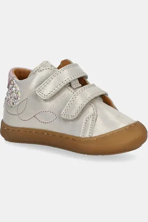 Froddo Dětské kožené polobotky OLLIE S FLOWER barva, G2130343