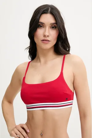 Tommy Hilfiger Plavková podprsenka barva, mírně vyztužený košík, UW0UW05806