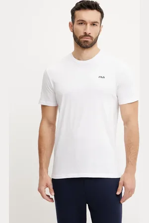 Fila Bavlněné tričko Laas barva, s potiskem, FAM0874