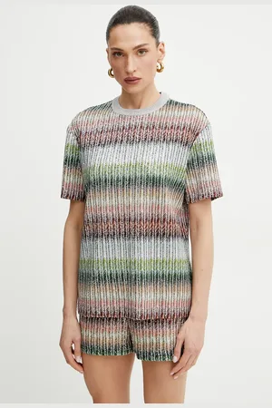 Missoni Halenka dámská, barva, vzorovaná, DS25SL04.BC0051