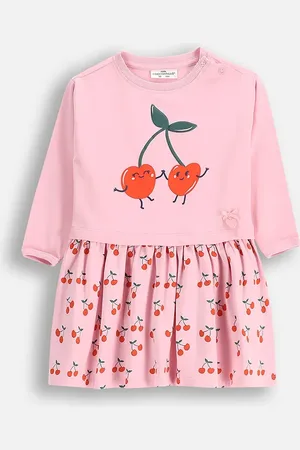 COCCODRILLO Kojenecké šaty barva, mini, áčková, MAXITROPIC GIRL NEWBORN