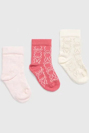 Benetton Dětské ponožky 3-pack barva