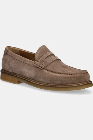 HUGO BOSS Semišové mokasíny Kope pánské, barva, 50541772