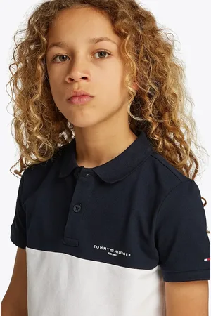 Tommy Hilfiger Dětské polo tričko barva, KB0KB09527