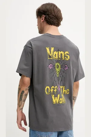 Vans Bavlněné tričko barva, s potiskem, VN000NWN1O71