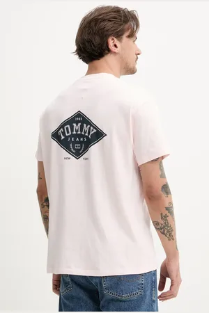 Tommy Hilfiger Bavlněné tričko barva, s potiskem, DM0DM20806