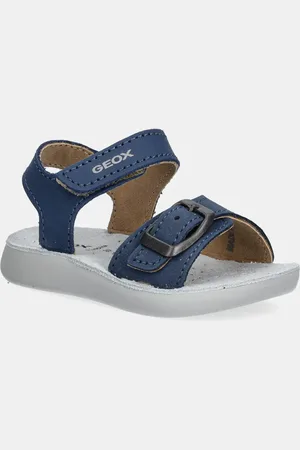 Geox Dětské kožené sandály LIGHTFLOPPY barva, B555SA.00032