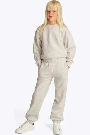 Tommy Hilfiger Dětské tepláky barva, hladké, KS0KS00535