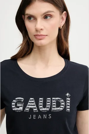 Gaudi Tričko tmavomodrá barva, 511BD64021