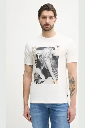 Guess Bavlněné tričko barva, s potiskem, M5GI33 KBW41