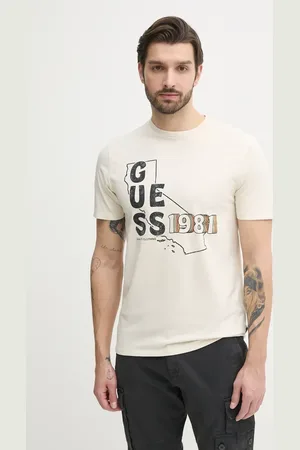 Guess Bavlněné tričko barva, s potiskem, M5GI44 KBW41