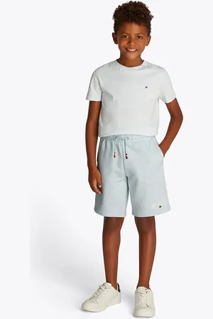 Tommy Hilfiger Bavlněné šortky barva, nastavitelný pas, KB0KB09496