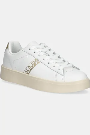 Napapijri Kožené sneakers boty IVY barva, NP0A4IQ8.002