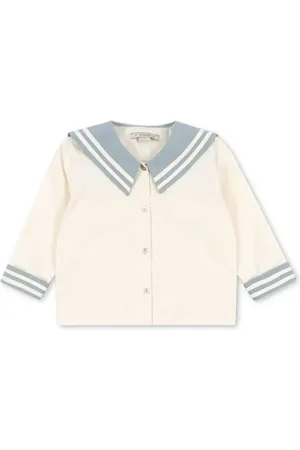 Konges Sløjd Dětská bavlněná košile CELEBRATION SAILOR SHIRT GOTS barva, KS103565