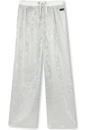 DKNY Dětské kalhoty barva, hladké, D62337