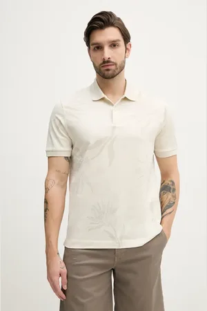 HUGO BOSS Bavlněné polo tričko barva, 50536756