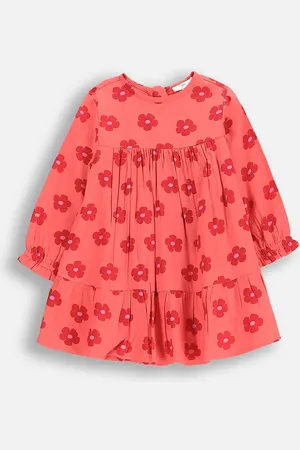 COCCODRILLO Kojenecké šaty barva, mini, áčková, NOSTALGIC MEADOW GIRL NEWBORN