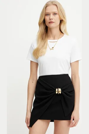 Elisabetta Franchi Bavlněné tričko barva, MA02951E2