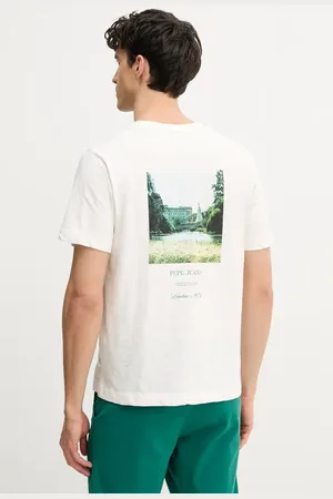 Pepe Jeans Bavlněné tričko PETTE barva, s potiskem, PM509799