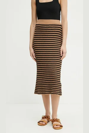 Max Mara Sukně barva, midi, pouzdrová, 2515301012600