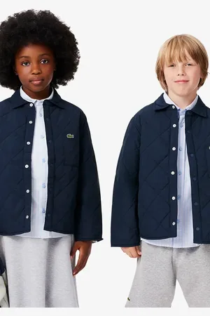 Lacoste Dětská bunda tmavomodrá barva, BJ3341