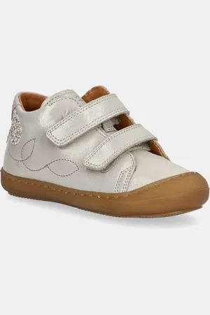Froddo Dětské kožené polobotky OLLIE S FLOWER barva, G2130343