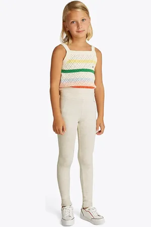 Tommy Hilfiger Dětské bavlněné legíny barva, KG0KG08421