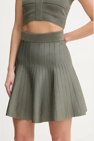 Guess Sukně OTTOMAN barva, mini, áčková, W5GD0U Z2XY0