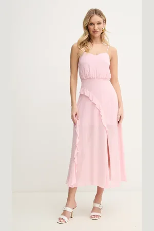 Armani Exchange Šaty barva, midi, XW000199 AF12741