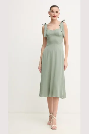 Armani Exchange Šaty barva, midi, XW000441 AF12742