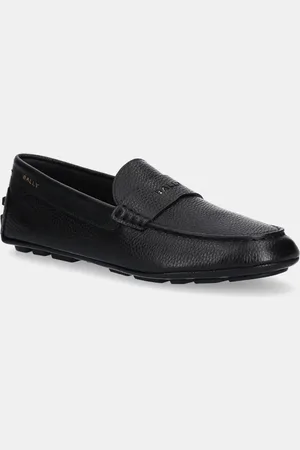 Bally Kožené mokasíny pánské, barva, MSD02M
