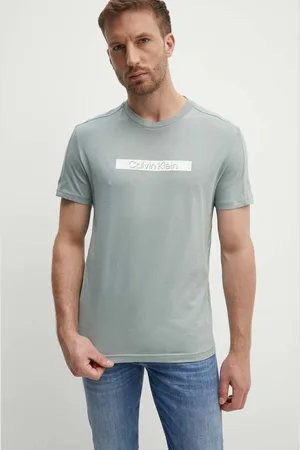 Calvin Klein Bavlněné tričko barva, s potiskem, K10K113110
