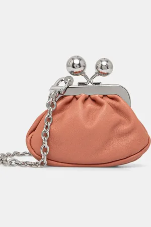 Max Mara Kožené psaníčko barva, 2515721014600