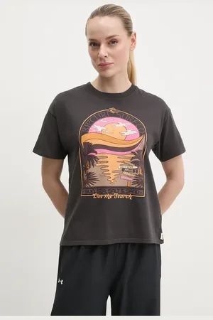 Rip Curl Bavlněné tričko barva, 0FDWTE