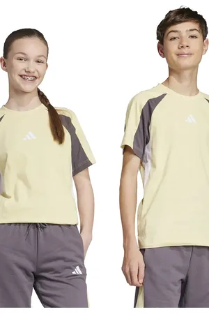 adidas Dětské bavlněné tričko barva, s potiskem, JC9308