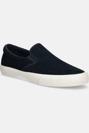 HUGO BOSS Semišové tenisky Aiden tmavomodrá barva, 50542116