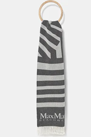Max Mara Bavlněná šála barva, 2516591019600