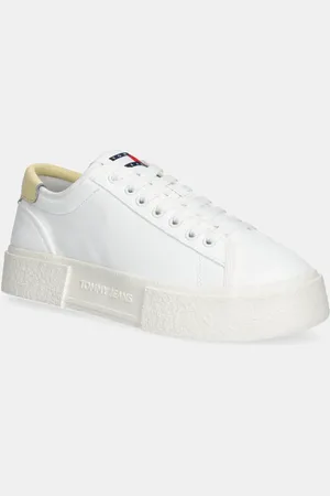 Tommy Hilfiger Sneakers boty FLATFORM CANVAS SNEAKER barva, EN0EN02792