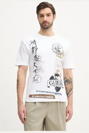 Guess Bavlněné tričko barva, s potiskem, M5GI26 KCH21