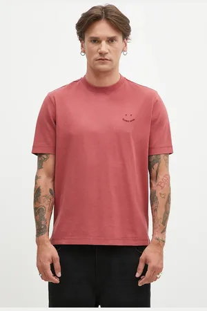 Paul Smith Bavlněné tričko barva, s aplikací, M2R.965XE.N22116