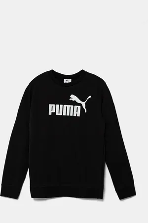 PUMA Dětská mikina ESS No. 1 Logo Crew TR barva, s potiskem, 684910