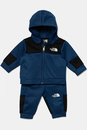 The North Face Kojenecká tepláková souprava BABY EASY FZ SET tmavomodrá barva, NF0A877HD1R1